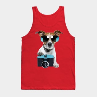 Camera Dog - Say Cheese! Tank Top